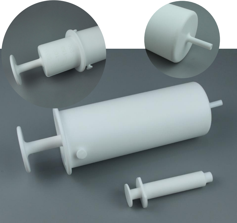 PTFE Syringe Sampling